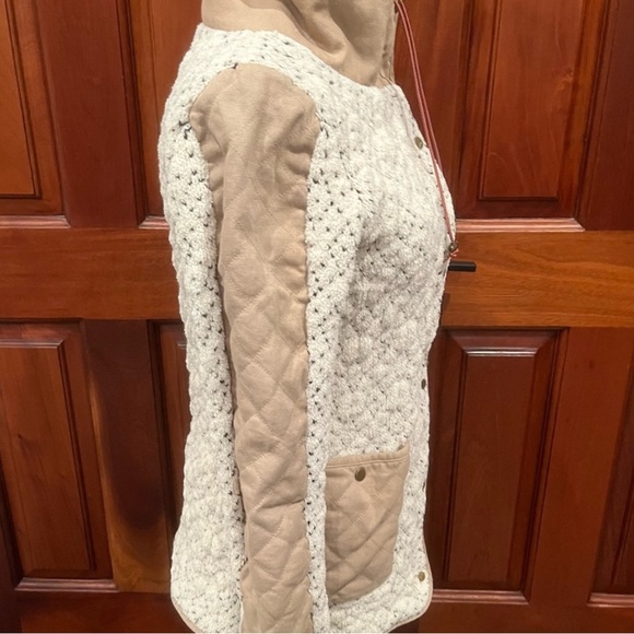 Anthropologie Sleeping On Snow Sweater Jacket Women's Size Small or Medium - Picture 11 of 11